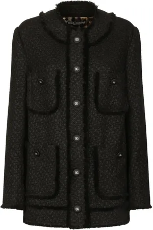 Dolce & Gabbana Dame, Jakker, Svart, S
