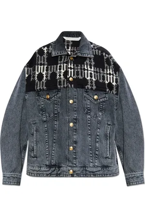 Palm Angels Dame, Jakker, Grå, S
