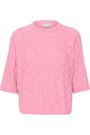 Kaffe Dame, Strikkevarer, Rosa, S