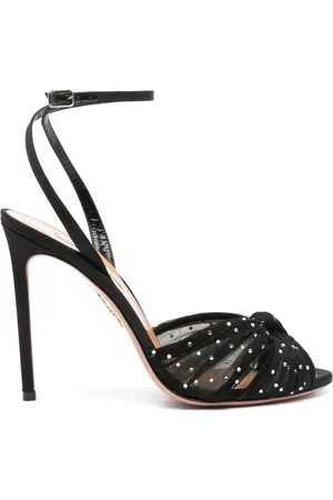 Aquazzura Dame, Sko, Svart, 37 EU