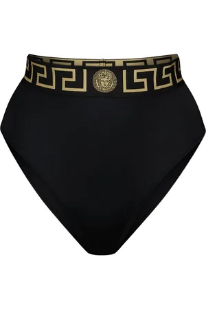 VERSACE Dame, Svømmetøy, Svart, L