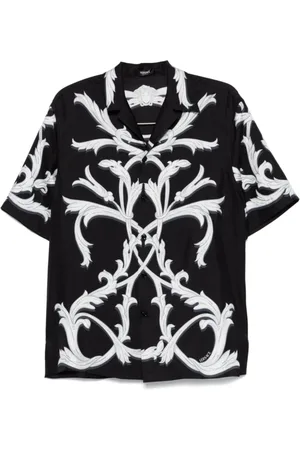 VERSACE Herre, Skjorter, Svart, L