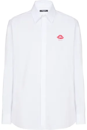 Balmain Herre, Skjorter, Hvit, L