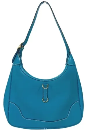Hermès Dame, Pre-owned, Blå, ONE SIZE