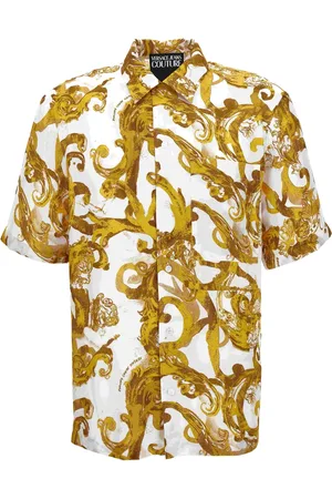 VERSACE Herre, Skjorter, Flerfarget, S