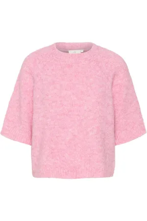 Kaffe Dame, Strikkevarer, Rosa, XL