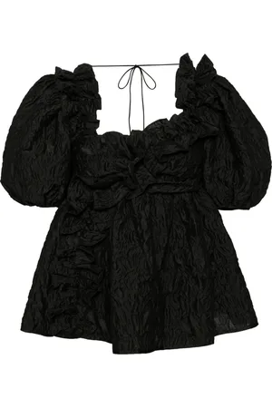 Cecilie Bahnsen Dame, Bluser & Skjorter, Svart, S