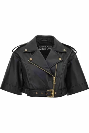 VERSACE Dame, Jakker, Svart, L