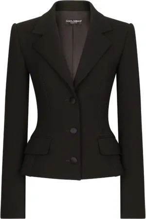 Dolce & Gabbana Dame, Jakker, Svart, L