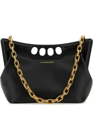 Alexander McQueen Dame, Vesker, Svart, ONE SIZE