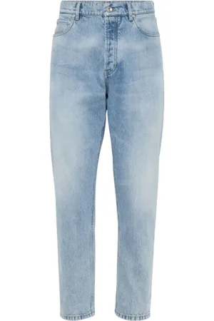 Brunello Cucinelli Herre, Jeans, Blå, 2XL
