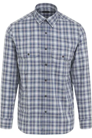 BRIONI Herre, Skjorter, Blå, M