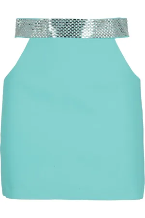 GIUSEPPE DI MORABITO Dame, Topper, Blå, S
