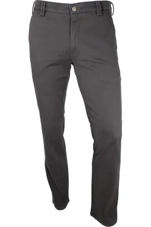 Meyer Herre, Bukser, Grå, 3XL