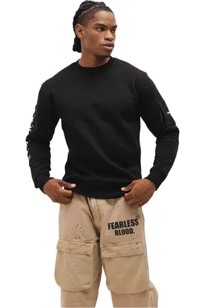 Quotrell Herre, Gensere & Hettegensere, Svart, M