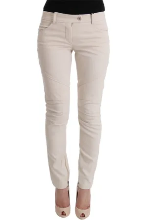ERMANNO SCERVINO Dame, Bukser, Hvit, M