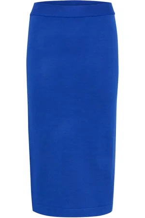Saint Tropez Dame, Skjørt, Blå, S