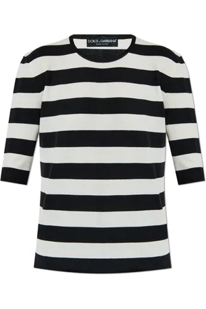 Dolce & Gabbana Dame, Strikkevarer, Svart, S