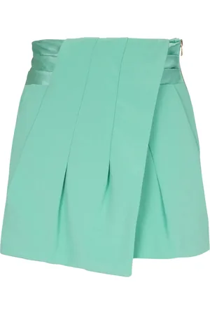 Balmain Dame, Shorts, Grønn, M