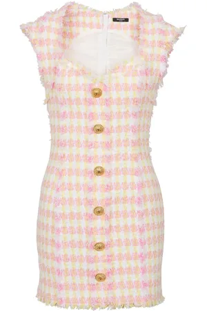 Balmain Dame, Kjoler, Rosa, XS