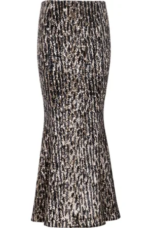 Balmain Dame, Skjørt, Gul, M