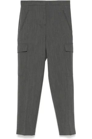 Twin-Set Dame, Bukser, Grå, XS