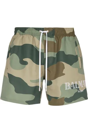 Balmain Herre, Svømmetøy, Grønn, S
