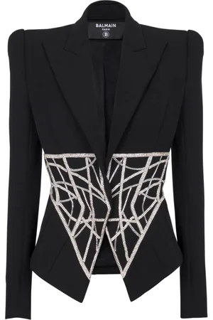 Balmain Dame, Jakker, Svart, XS