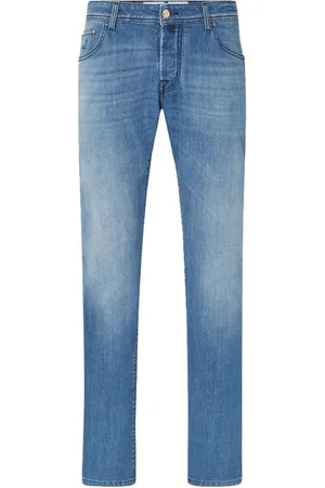 Jacob Cohen Herre, Jeans, Blå, W40