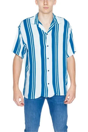 JACK & JONES Herre, Skjorter, Blå, M