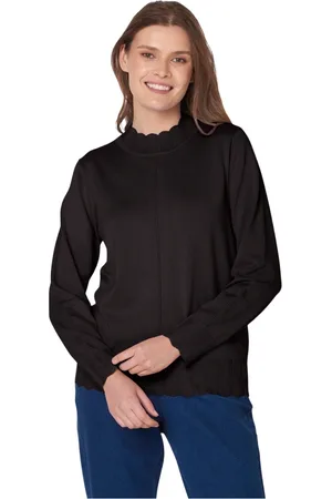 Signature Dame, Strikkevarer, Svart, M