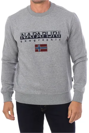 Napapijri Herre, Gensere & Hettegensere, Grå, M