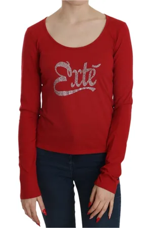 Exte Dame, Topper, Rød, L