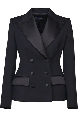 Dolce & Gabbana Dame, Jakker, Svart, M
