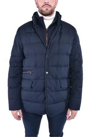 MOORER Herre, Jakker, Blå, 4XL
