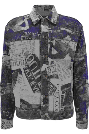 VERSACE Herre, Jakker, Flerfarget, S