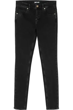 Roberto Cavalli Dame, Jeans, Svart, W29