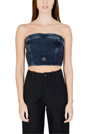 Calvin Klein Dame, Topper, Blå, S