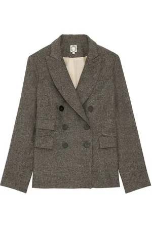 Inès de la Fressange Dame, Jakker, Grå, L