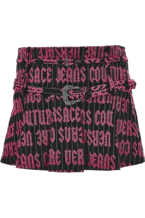 VERSACE Dame, Skjørt, Svart, XS
