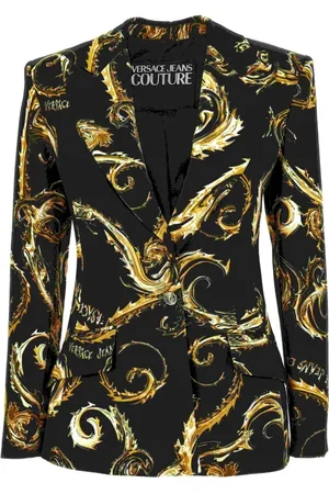 VERSACE Dame, Jakker, Svart, XS