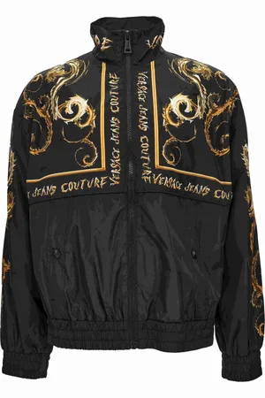 VERSACE Herre, Jakker, Svart, 2XL