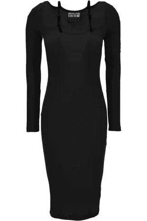 VERSACE Dame, Kjoler, Svart, 2XS
