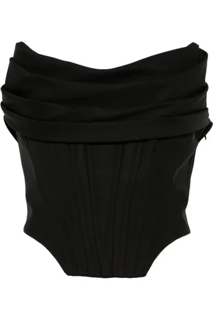 GIUSEPPE DI MORABITO Dame, Topper, Svart, S