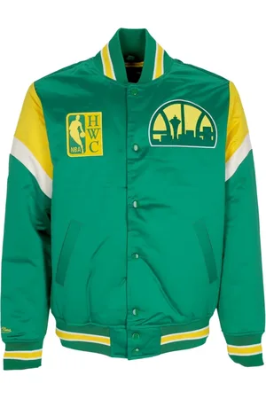 Mitchell & Ness Herre, Jakker, Grønn, S