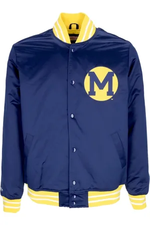 Mitchell & Ness Herre, Jakker, Blå, XL