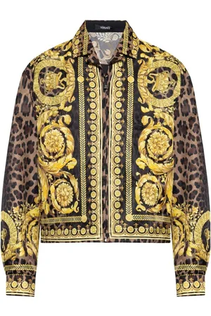 VERSACE Herre, Jakker, Gul, L