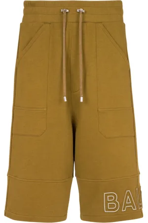 Balmain Herre, Shorts, Grønn, 2XL