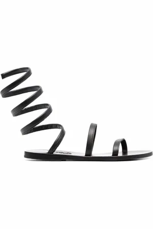 Ancient Greek Sandals Dame, Sko, Svart, 36 EU