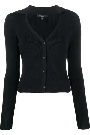 RAG&BONE Dame, Strikkevarer, Svart, M